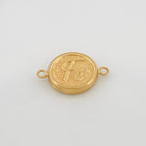 Herraje Fe 0.85gr / 3/4 in / Oro Amarillo 18K &