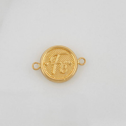 Charm Faith 0.85gr / 3/4 in / 18K Yellow Gold &