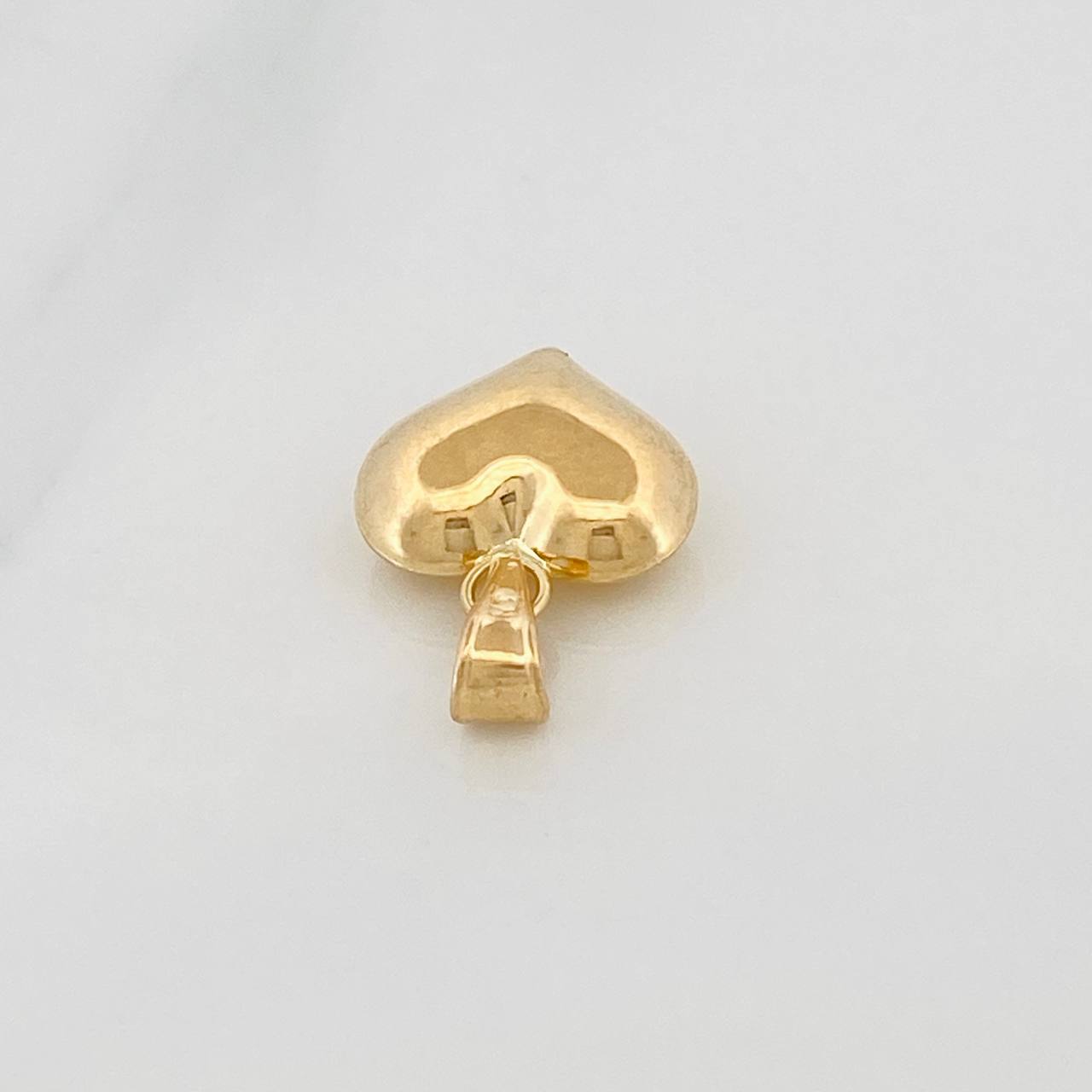 Dije Corazon  0.45gr / 1/2 in / Oro Amarillo 18K %