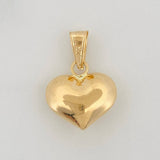 Dije Corazon 0.75gr / 3/4 in / Oro Amarillo 18K &