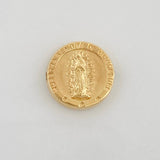 Herraje Virgen De Guadalupe 0.75gr / 1/2 in / Oro Amarillo 18K &