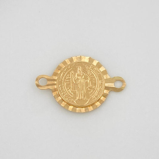 Herraje San Benito 1.1gr / 3/4 in / Oro Amarillo 18K &