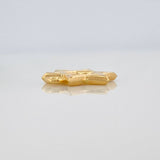 Herraje Estrella De David 0.6gr / 1/2 in / Oro Amarillo 18K &