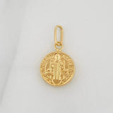 Dije San Benito 0.7gr / 3/4 in / Oro Amarillo 18K &