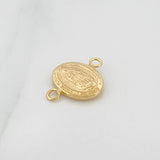 Herraje Virgen De Guadalupe 0.5gr / 1/2 in / Oro Amarillo 18K &