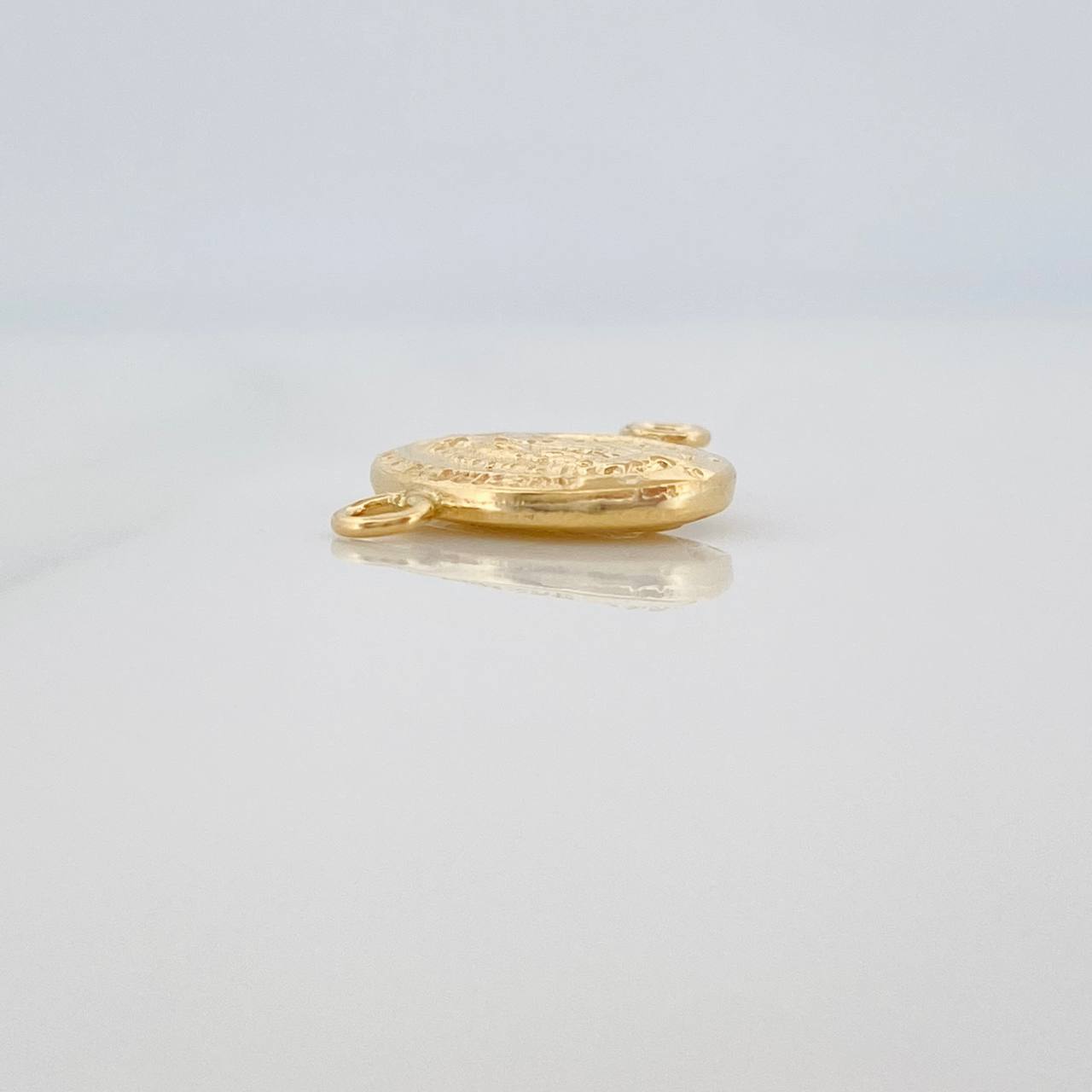 Herraje Virgen De Guadalupe 0.5gr / 1/2 in / Oro Amarillo 18K &