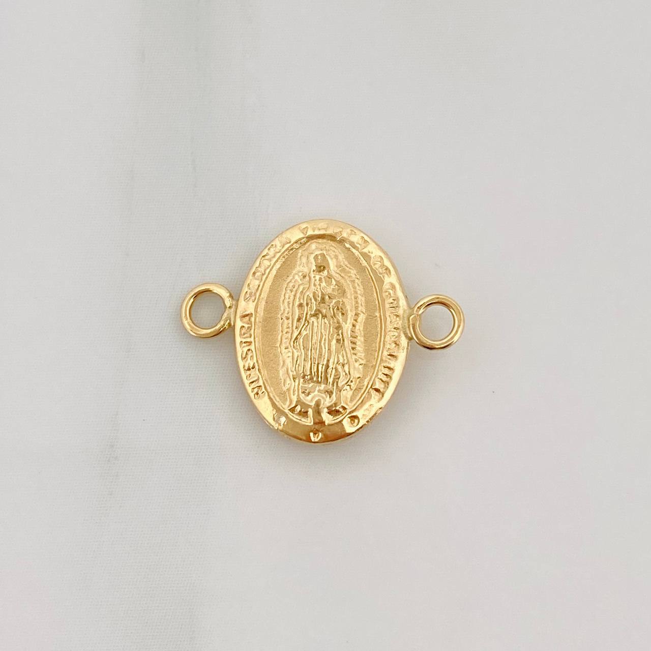 Herraje Virgen De Guadalupe 0.5gr / 1/2 in / Oro Amarillo 18K &