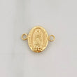 Herraje Virgen De Guadalupe 0.5gr / 1/2 in / Oro Amarillo 18K &