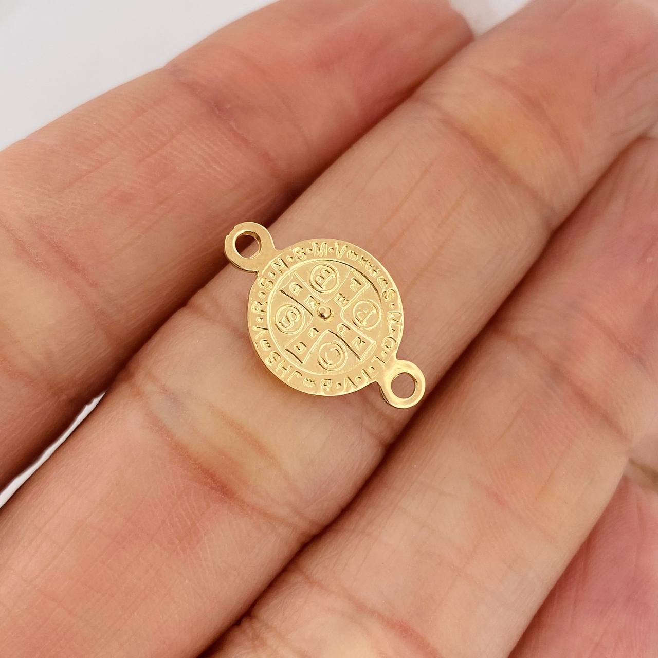 Herraje San Benito 0.3 g / 1/2 in Oro Amarillo 18K