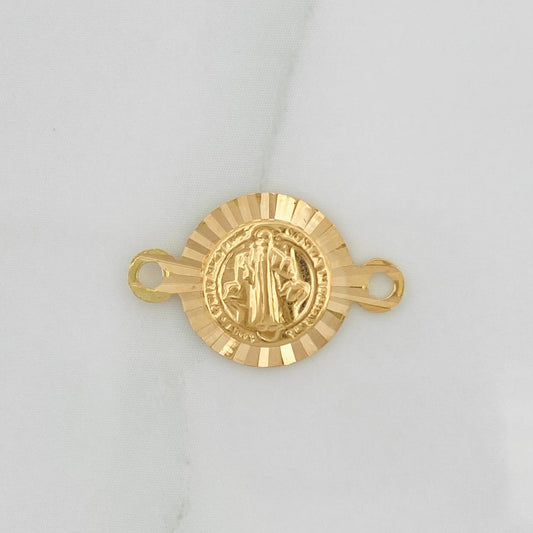 Herraje San Benito 1.2 g / 3/4 in Oro Amarillo 18K