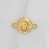 Herraje San Benito 1.25 g / 3/4 in Oro Amarillo 18K