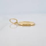 Dije Virgen Milagrosa 0.45gr / 3/4 in / Oro Amarillo 18K &