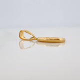 Pendant Miraculous Virgin 0.7gr / 3/4 in / 18K Yellow Gold &