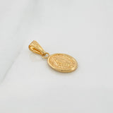 Pendant Miraculous Virgin 0.7gr / 3/4 in / 18K Yellow Gold &