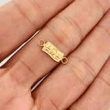 Herraje One Dólar 0.35gr / 3/4 in / Oro Amarillo 18K &