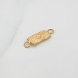 Herraje One Dólar 0.35gr / 3/4 in / Oro Amarillo 18K &