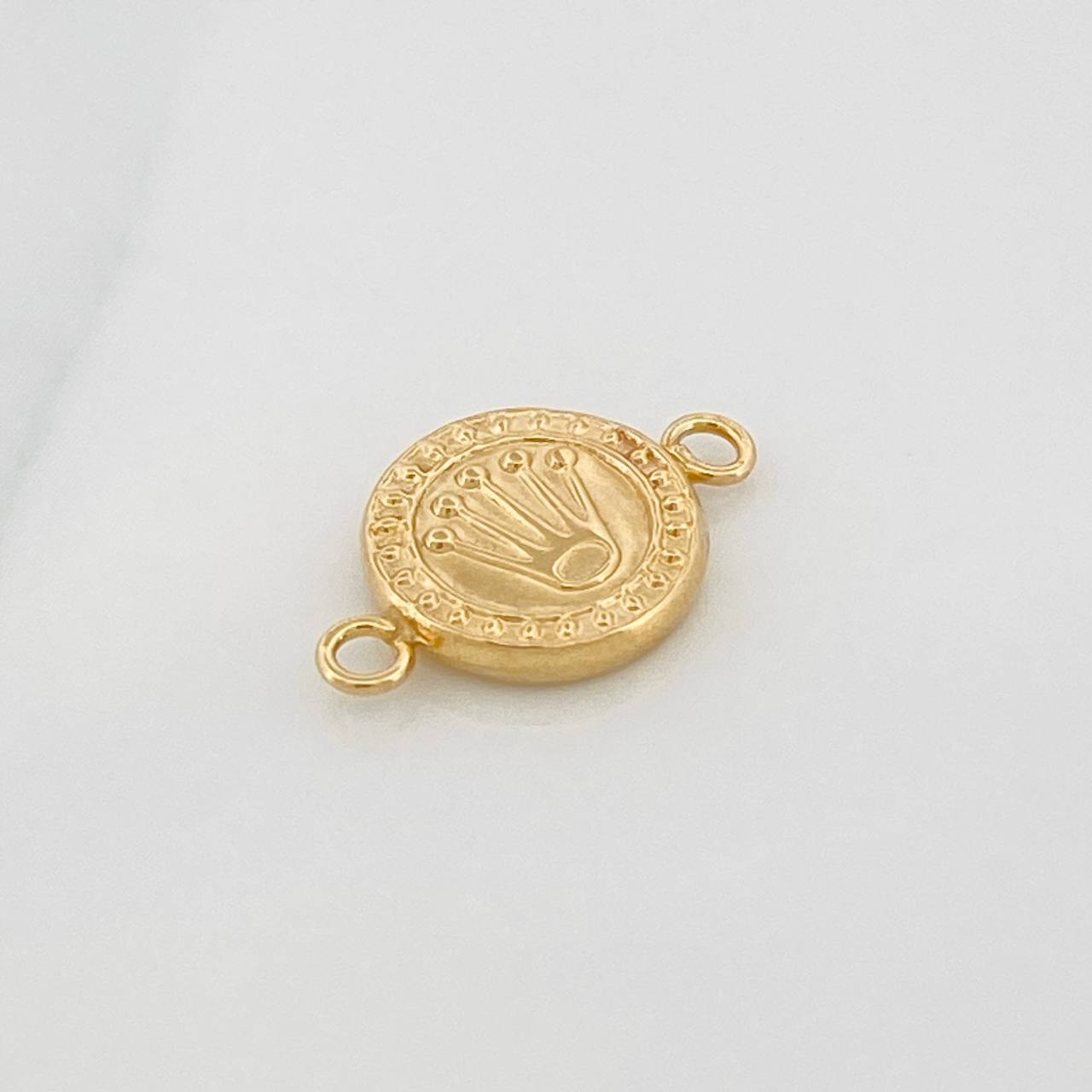 Herraje Corona 0.5gr / 1/2 in / Oro Amarillo 18K %