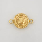 Herraje Corona 0.55gr / 3/4 in / Oro Amarillo 18K &
