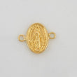 Herraje Virgen Milagrosa 0.45gr / 1/2 in / Oro Amarillo 18K &