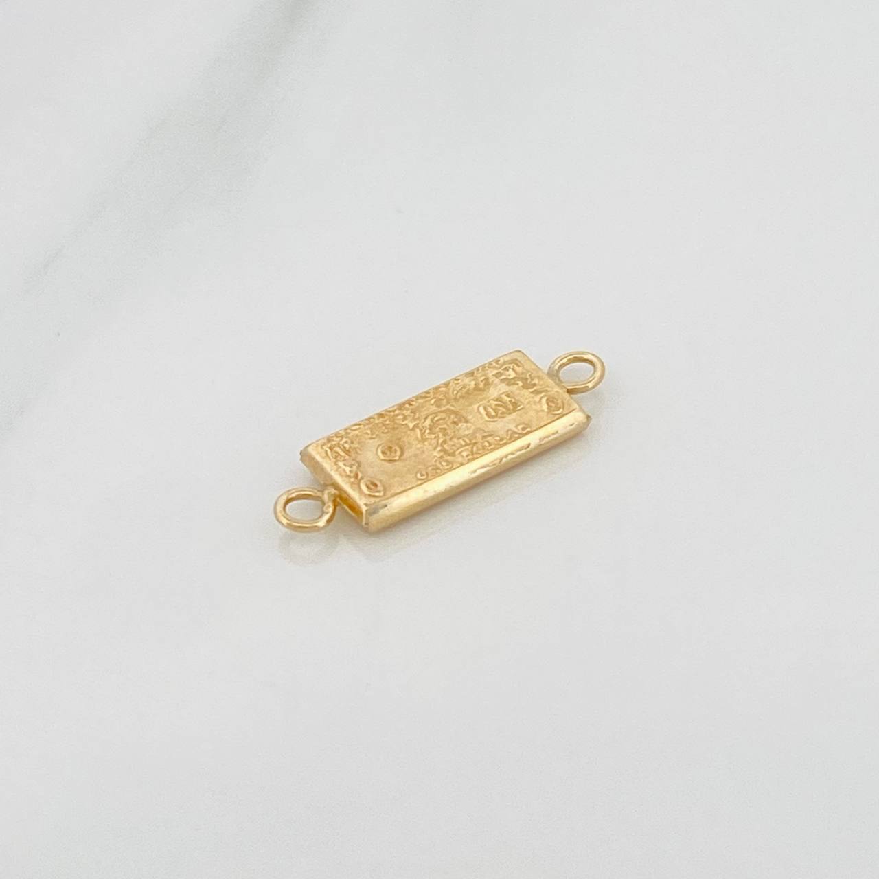 Herraje One Dólar 0.5gr / 3/4 in / Oro Amarillo 18K &