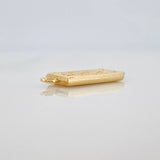 Herraje One Dólar 0.55gr / 3/4 in / Oro Amarillo 18K &