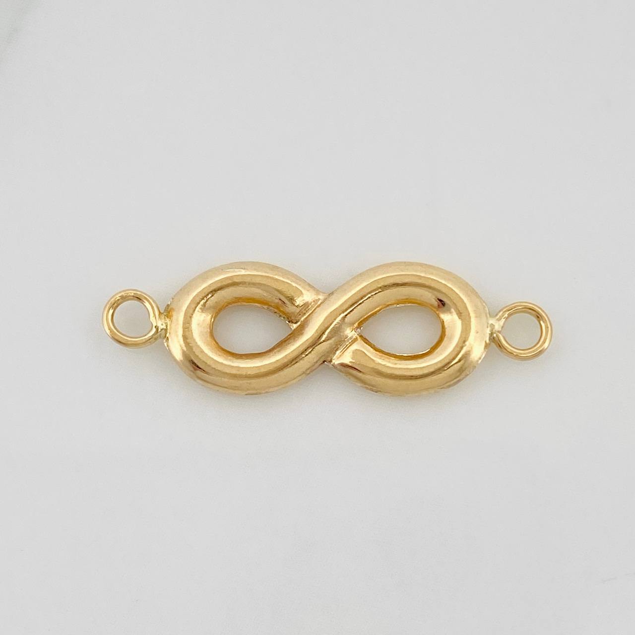Herraje Infinito 0.65gr / 1 in / Oro Amarillo 18K &
