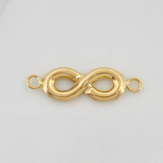 Herraje Infinito 0.65gr / 1 in / Oro Amarillo 18K &