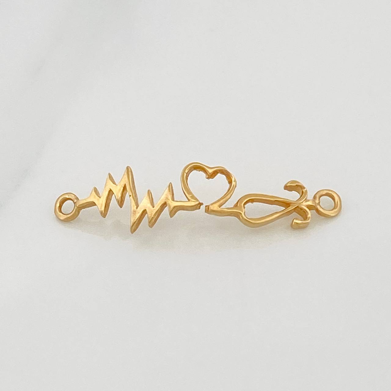 Herraje Linea De Vida 0.8gr / 1 1/4 in / Oro Amarillo 18K &