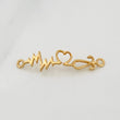 Herraje Linea De Vida 0.8gr / 1 1/4 in / Oro Amarillo 18K &
