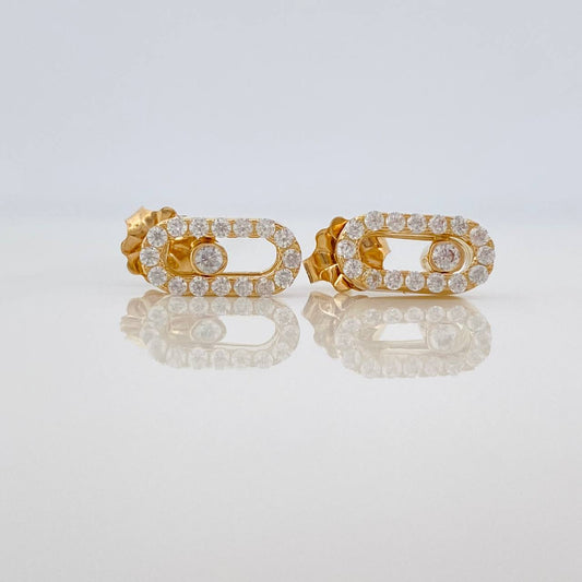 Stud Earrings MSK 2.05gr / Yellow Gold Nac.Esp. 18K %