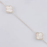 Diamond Cut Rolo Clover Chain 16.25g / 22 1/2 in / 1.9mm Silver 925