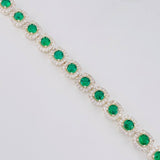 Square Tennis Chain 56.35g / 20 1/2 in / 7.7mm Silver 925