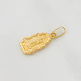 Pendant Virgen de Guadalupe 0.5g / 3/4 in Yellow Gold 18K