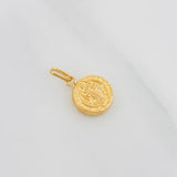 Dije San Benito 0.6g / 3/4 in Oro Amarillo 18K