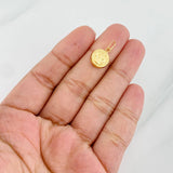 Dije San Benito 0.6g / 3/4 in Oro Amarillo 18K