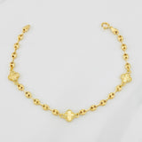 Pulso GC Trébol 3.4g / 7 in / 3.6mm Oro Amarillo 18K