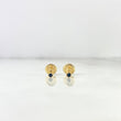 Topos Bisel Negro 0.5gr / 3.2mm Oro Amarillo 18K *