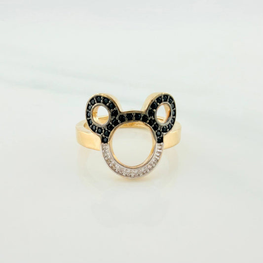 Mouse Ring 3.3g / T5 Three Golds 18K