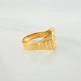 Anillo Virgen Milagrosa 3.5g / T10 Oro Amarillo 18K