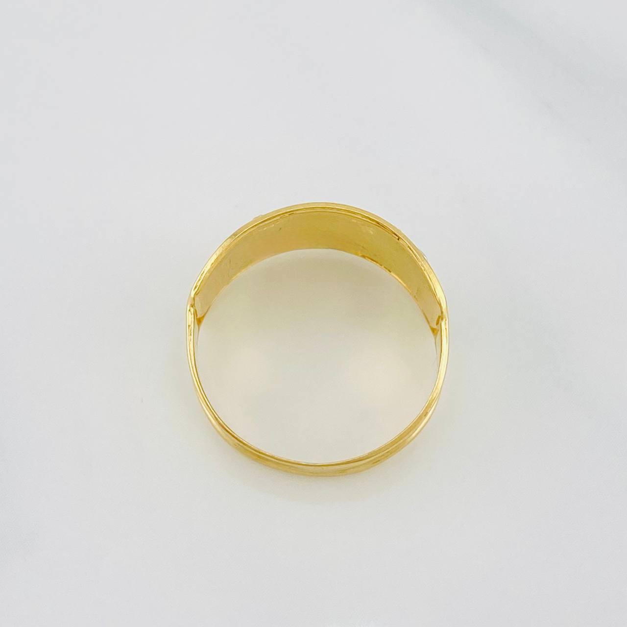Dragonfly Ring 1.65g / T6 1/4 Three Golds 18K
