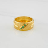Triada Ring 7.75g / T6 1/2 Yellow Gold 18K