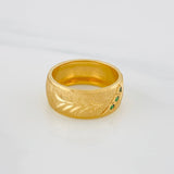 Triada Ring 7.75g / T6 1/2 Yellow Gold 18K