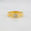 Belt Ring 3.85g / T6 1/2 Yellow Gold 18K