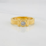 Belt Ring 3.85g / T6 1/2 Yellow Gold 18K