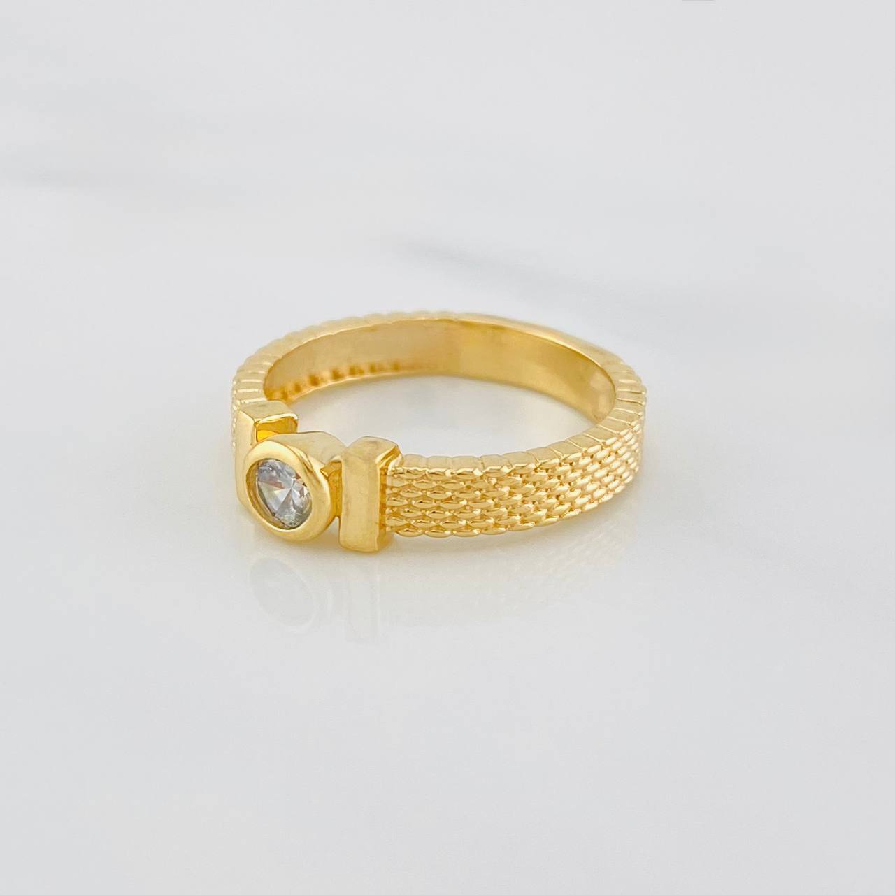 Belt Ring 3.85g / T6 1/2 Yellow Gold 18K