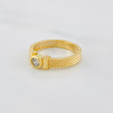 Belt Ring 3.85g / T6 1/2 Yellow Gold 18K