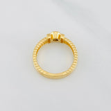 Belt Ring 3.85g / T6 1/2 Yellow Gold 18K