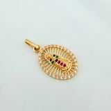 Dije Virgen Guadalupe 1.6g / 1 in Oro Amarillo 18K