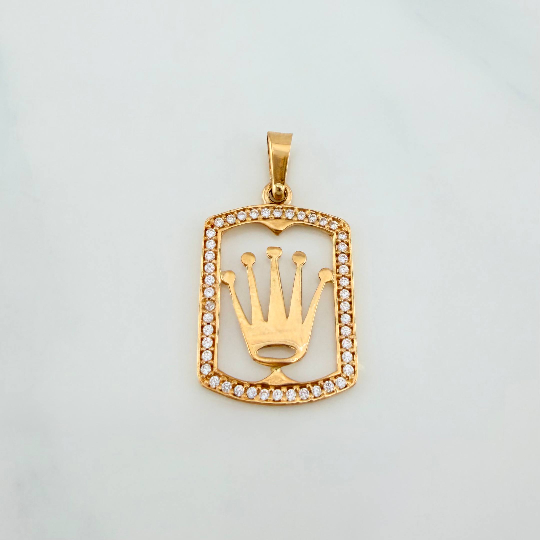 Dije Corona 1.55g / 1 in Oro Amarillo 18K