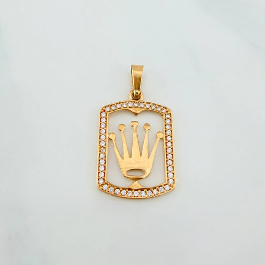 Dije Corona 1.55g / 1 in Oro Amarillo 18K